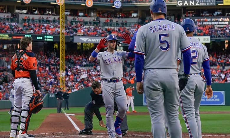 Orioles at Rangers game 3 betting