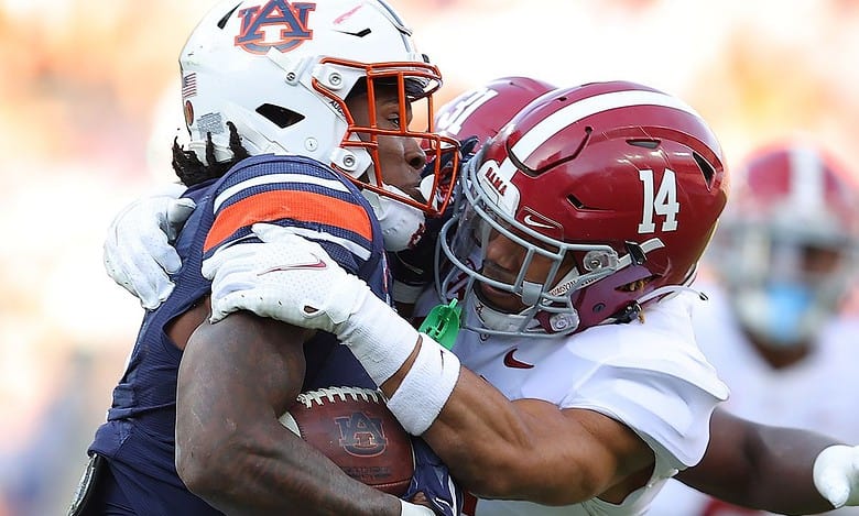 Alabama at Auburn betting