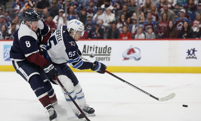 Avalanche vs Jets game 1 betting